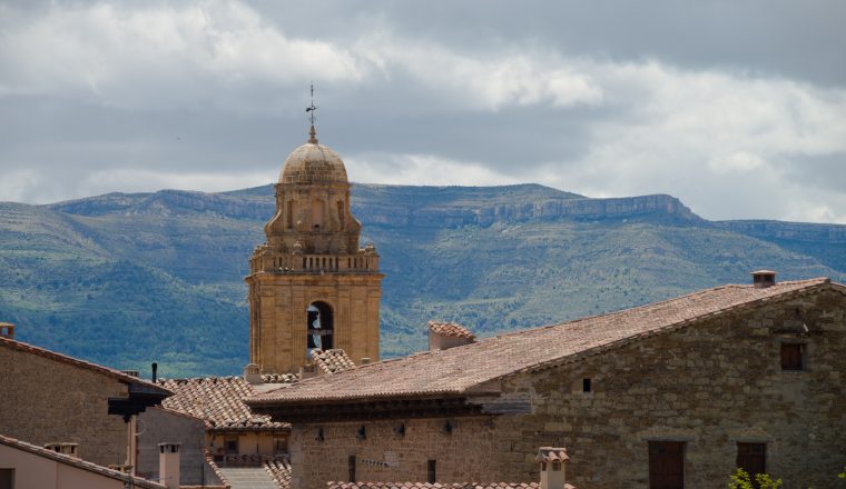 Mirambel rooftops