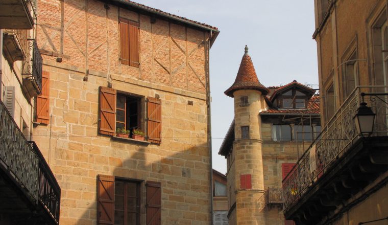 Ville de Figeac ; Lot ; Haut-Quercy ; Midi-Pyrénées