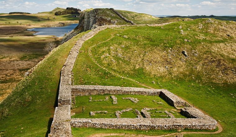 Milecastle 39 on Hadrians Wall