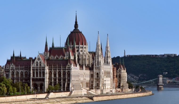 parliament building in Budapest, Hungary