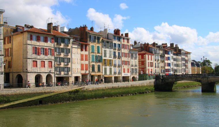 Les rives de l'Adour, Bayonne