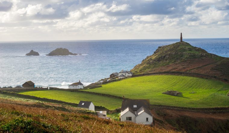 Cape Cornwall England UK