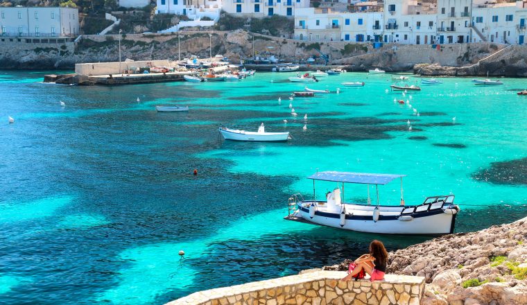 Levanzo (Trapani) Il Porto