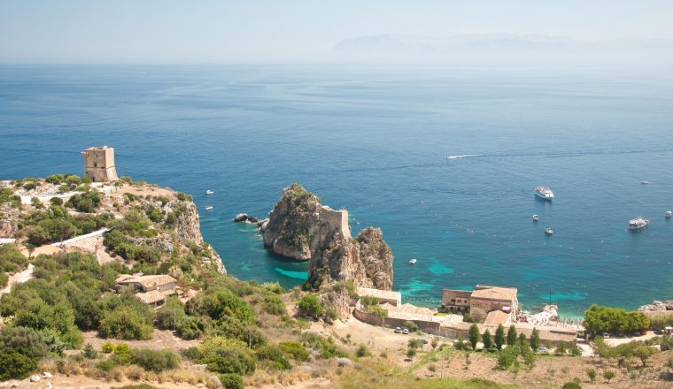 The Tonnara of Scopello, near Castellammare del Golfo in Sicily.