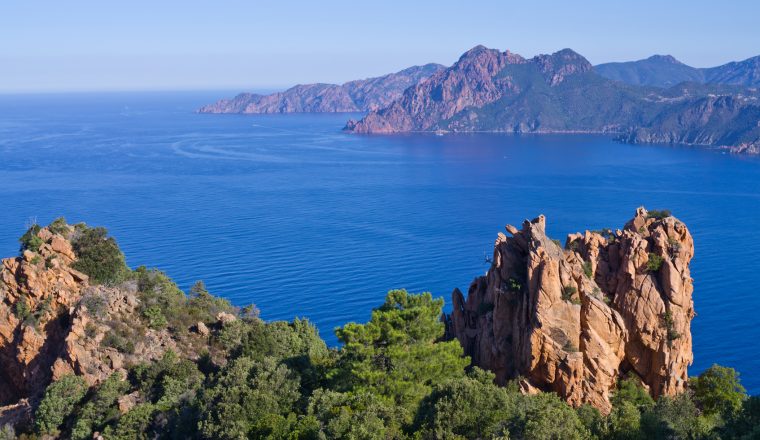 Crsica, golfo di Porto, le calanche di Piana