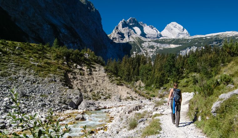 Wandern in den Bergen