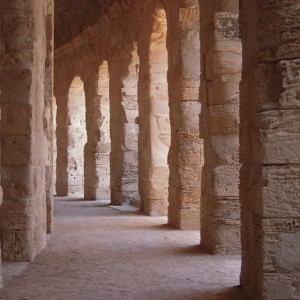 Amphitheater in Tunisia